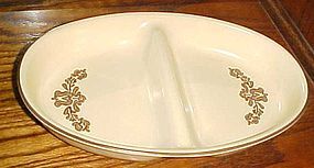 Pfaltzgraff  Village oval divided vegetable dish