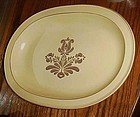 Pfaltzgraff Village large oval turkey platter 15 3/4"