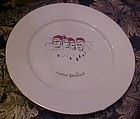 Merry masterpieces dinner  plate Jingle Bell Rock