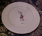 Merry masterpieces political dinner plate TAXi