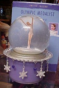 Hallmark Olympics gold medalist Tara Lipinski snowglobe