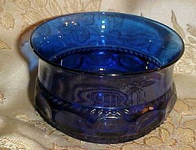 Indiana Tiara Imperial blue  Kings crown dessert bowls