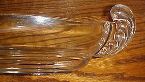 Fostoria oval Plume handles oval bowl pattern 2594