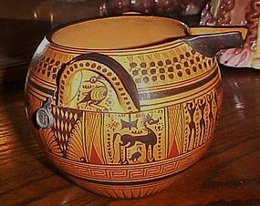 Historic Museum  geometric Greece vase 550 BC replica
