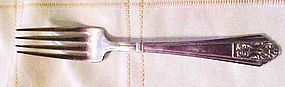 Royal Saxony silver plate dinner fork 1935