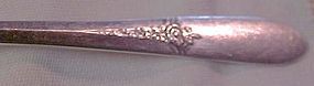 Carlton silver plate  fantasy ice tea spoon 1941