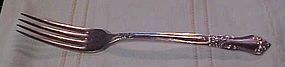 Wm A Rogers silverplate Valley Rose dinner fork 1956