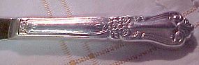 Wm A Rogers Valley Rose dinner knife silverplate 1956