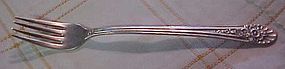 Wm Rogers Mfg Co Jubilee silver plate grill fork 7 1/2"