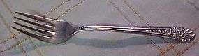 Wm Rogers Mfg Co Jubilee silver plate salad fork 1953