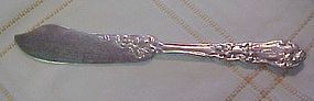 Wm Rogers and Son AA Lily pattern butter knife spreader