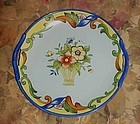 Lovely old Noritake flower basket plate Deco