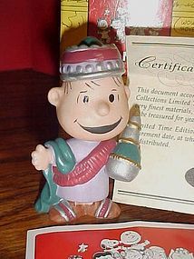 Hallmark Peanuts Gallery "A wise man" nativity figurine