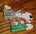 Kurt Adler Camp Snoopy & Woodstock mailbox ornament