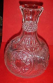 EAPG George Duncan Starred Loop water carafe decanter