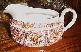 Ridgeway  Ironstone Canterbury Staffordshire gravy boat