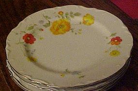 Wellin China Tivoli garden 5600 salad plate 7 3/4"