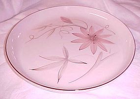 Winfield China Passion Flower dinner plates Mid Century china