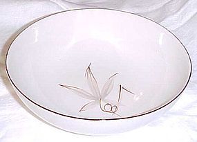 Winfield China Passion Flower coupe 5 7/8 cereal bowl Mid century