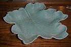 California Originals turquoise  large leaf bowl 719