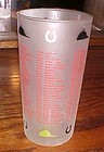1960 Kentucky Derby mint julep drinking glass