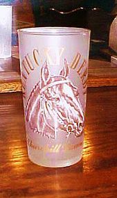 1964 Kentucky Derby mint julep drinking glass Churchill Downs