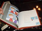 A Charlie Brown Christmas First edition leather bound gold leaf book