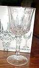 Avignon by Cristal D'Arques-Durand tall water goblet France