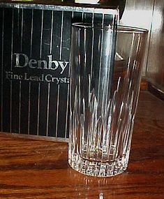 Denby Crystal Large highball Washington pattern Hard to find