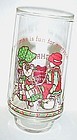 Holly Hobbie Coca Cola glass Christmas is fun for everyone