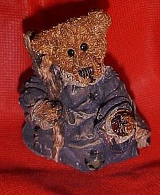 Boyds Bears and Friends nativity figurine Neville as Joseph