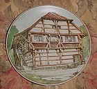 Konigazelt Bayern Half timbered Houses collectors plate 6th in series
