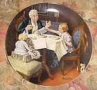 Norman Rockwell Heritage Collection plate " The Gourmet" MIB