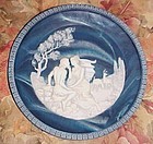 Incolay Isle of Circe cameo plate Voyage of Ulysses  collection 1984