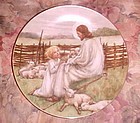 The Lord is my Shepherd collectors plate Beloved hymns of childhood