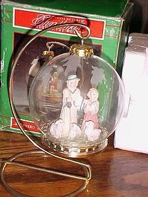 House of Lloyd Shepherd ornament with stand in original box