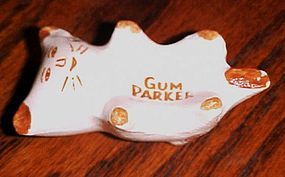 Vintage 50's ceramic kitty cat gum parker
