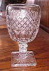 Westmoreland Wakefield Irish Waterford  crystal water goblet 6 1/2"