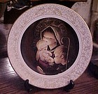 Adoration collectible plate by Boehm artist Juan Ferrandiz Castells