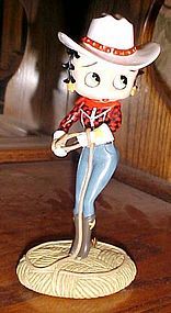 Betty Boop Cowgirl figurine Danbury Mint  MIB