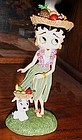 Collectible Betty Boop Hawaiian Holiday figurine MIB Danbury Mint