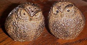 Otagiri baby owls salt and pepper shakers