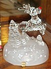 Cristal d Arques Rudolph musical crystal figurine in box