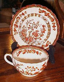 Copeland Spode England  Indian Tree cup and saucer