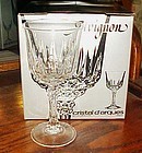 Avignon Cristal D'Arques-Durand  6 1/4" wine goblet 24% lead crystal