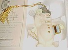 Lenox snowman ornament A Frosty Morning box & cert limited edition