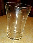 Susquehanna Six point star flared tumbler 4 1/8"