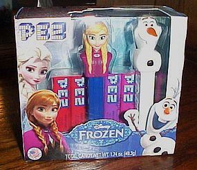 Disney's Frozen Anna and Olaf Pez gift set