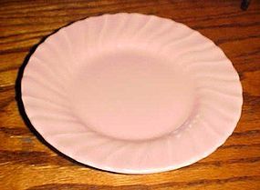 Vintage Franciscan Ware coral bread and butter plate 6 1/4"