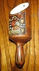 Treasure Craft Pennsylvania Dutch girl scoop wall pocket